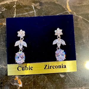 Cubic zirconia earrings